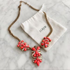 J. Crew Pink Neon Necklace